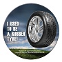 Brite-Mat ™Round Tyre Coaster Brite-Mat ™Round Tyre Coaster