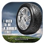 Brite-Mat ™ Square Tyre Coaster Brite-Mat ™ Square Tyre Coaster